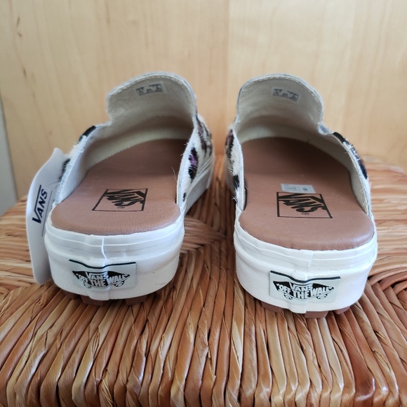 Vans Cheetah Slip-on Mules Size 7 NEW! - Picture 5 of 12